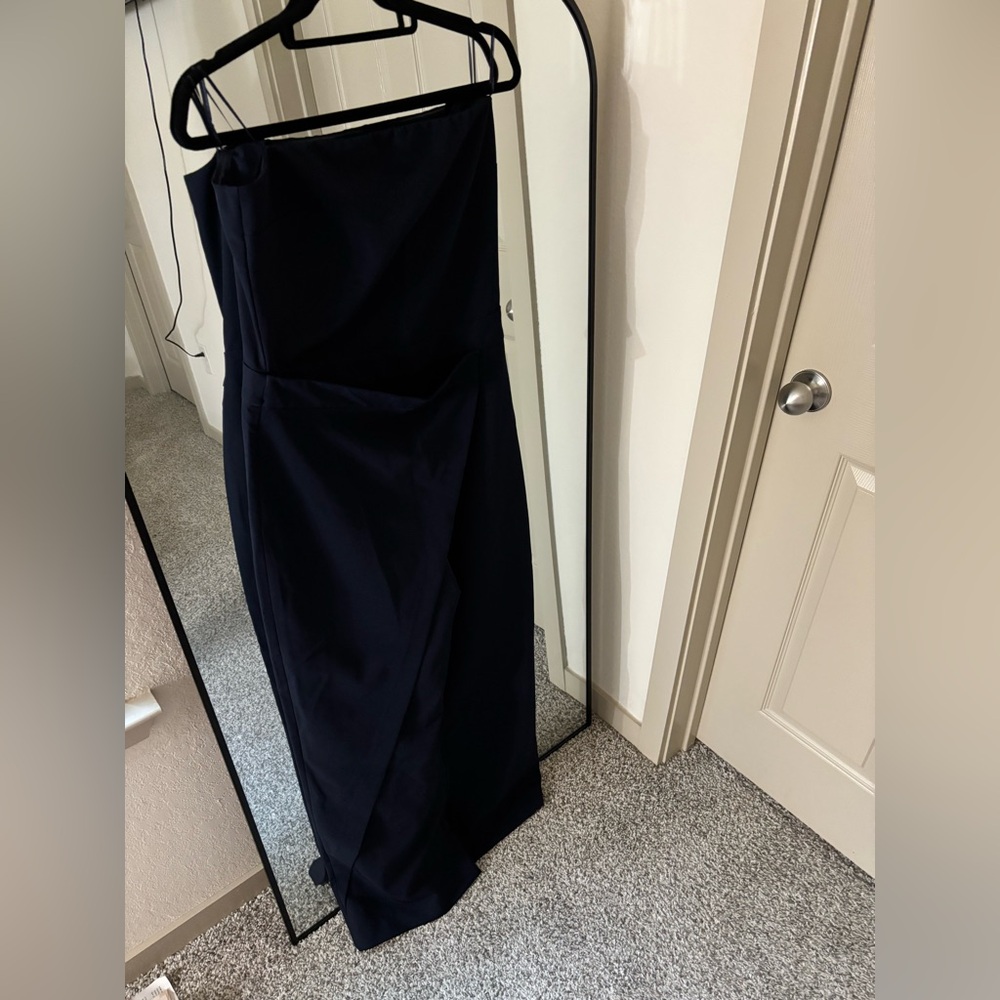 Zara Navy Jumpsuit